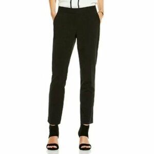 Vince Camuto Cuffed Ankle Pants Rich Black